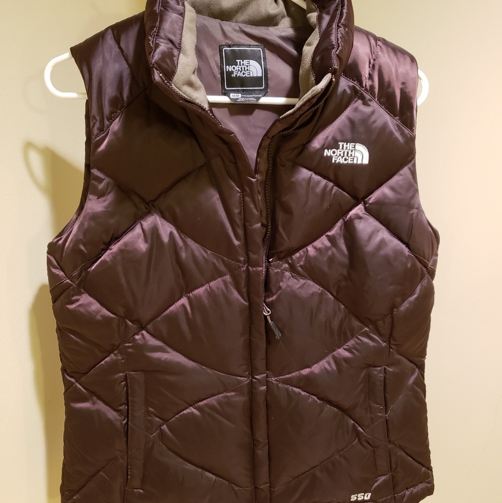 The North Face Brown Quilted Vest